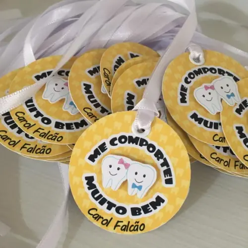 Medalhas de Papel Dentista