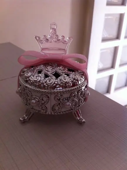 Mini Porta jóia prata