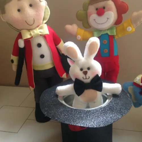Personagens tema Circo -locação