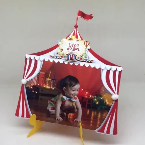Porta Retrato Tenda Circo