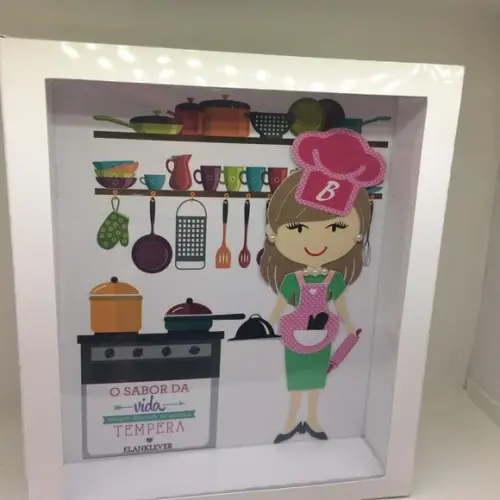 Quadro profissão scrap