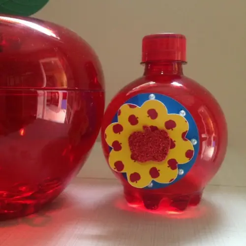 Rótulo de água decorada Branca de Neve