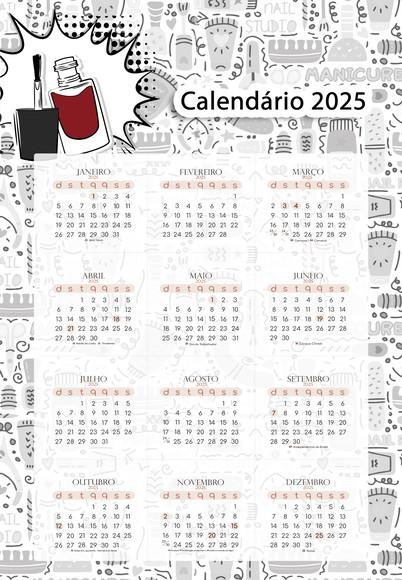 Arquivo Digital Agenda Manicure Permanente Jpg/pdf - Cod 51
