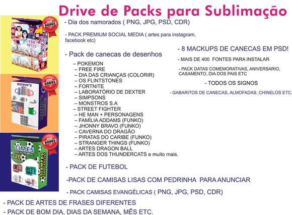 Drive Packs para Sublimação - Cód.: 58