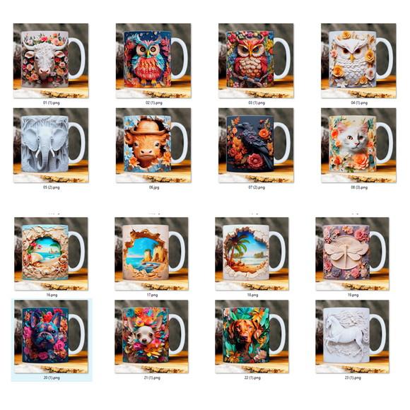Mega Pack Sublimação 3d - Ideal para Canecas - Cód.: 76