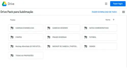 Drive Packs para Sublimação - Cód.: 58