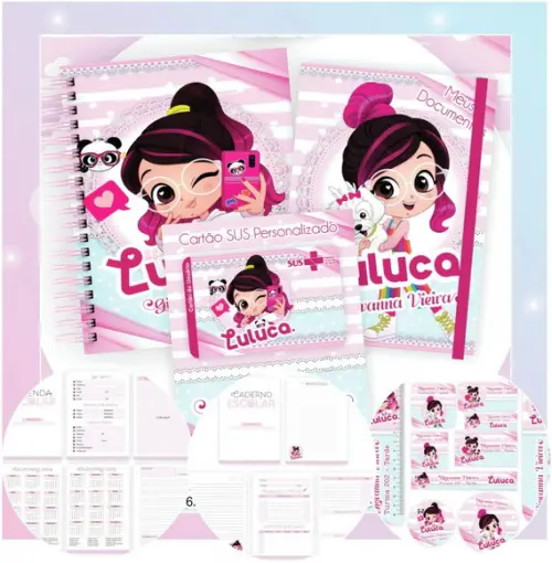 Kit Luluca 2024 - Arquivo Digital Escolar e Saúde - Cod 79