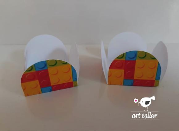 100 Forminhas para Doces Lego