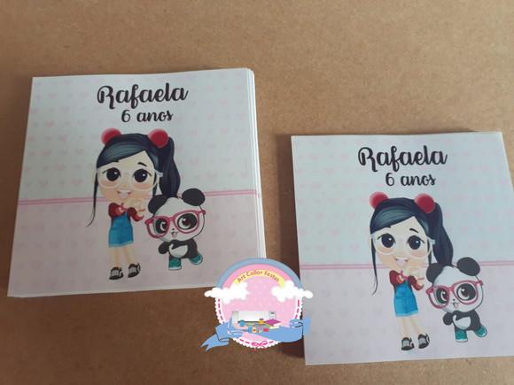 20 Adesivos para sacolinha Luluca