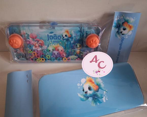 15 Aquaplay Personalizados Fundo do Mar