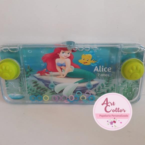 15 Aquaplay Personalizados Pequena Sereia / Ariel