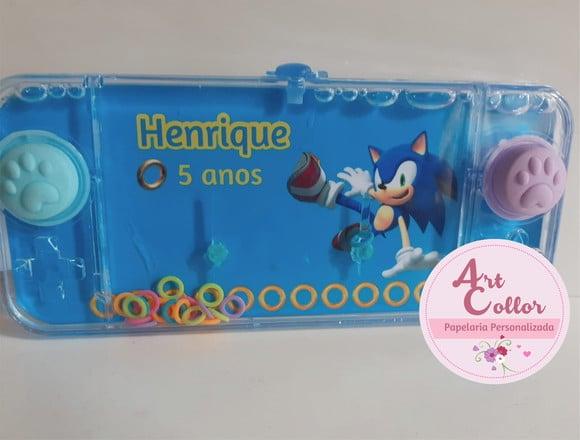 15 Aquaplay Personalizados Sonic/ Temos Todos os Temas