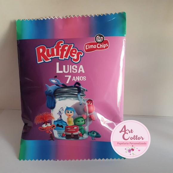 15 Batatas Ruffles Personalizada Divertidamente