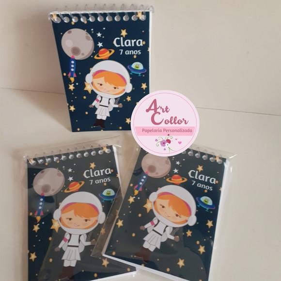 20 Bloquinhos Astronauta