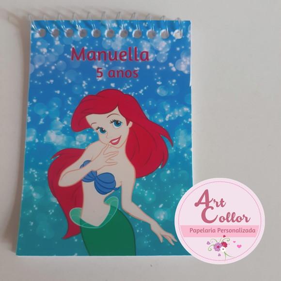 20 Bloquinhos Ariel