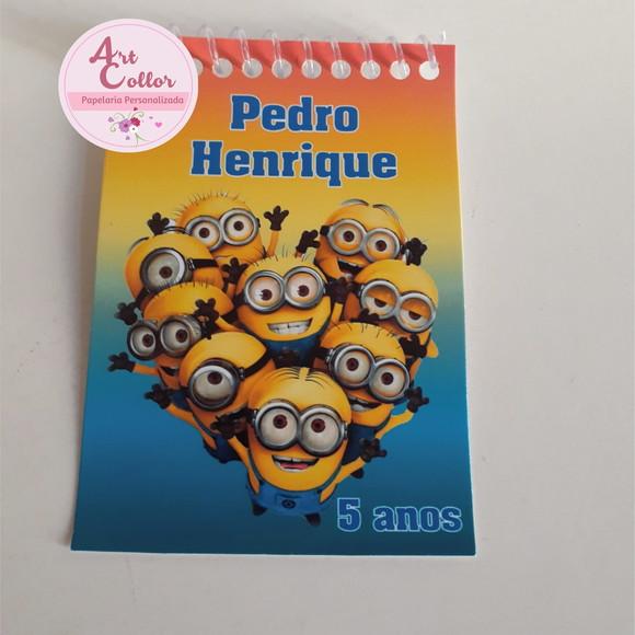 20 Bloquinhos Minions