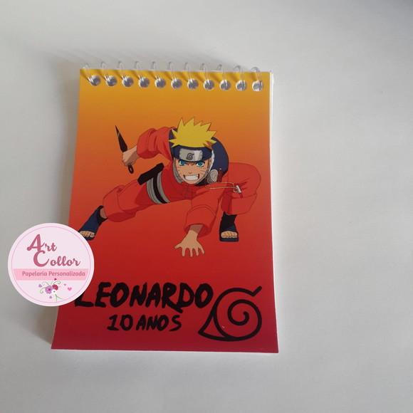 20 Bloquinhos Naruto
