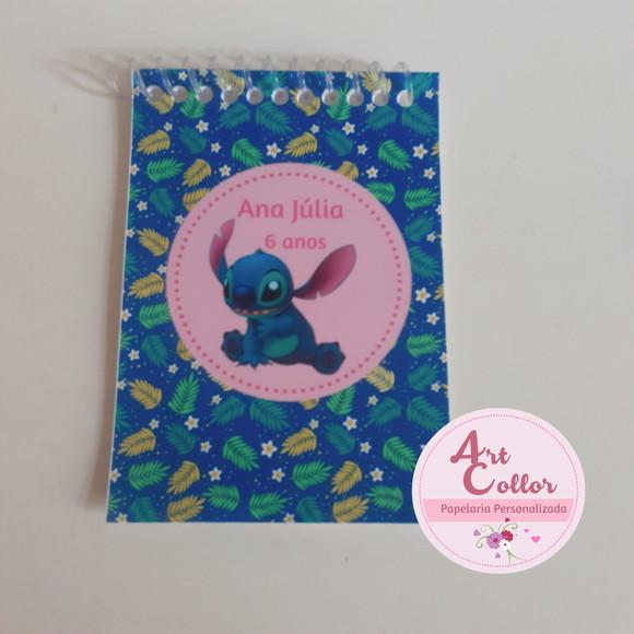 20 Bloquinhos Stitch