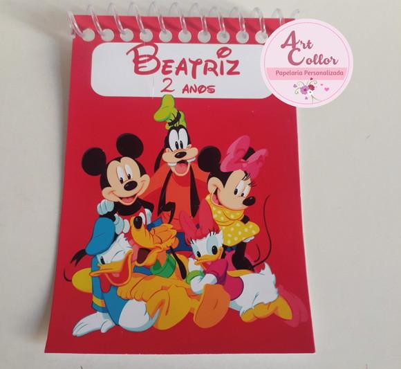 20 Bloquinhos Turma da Disney