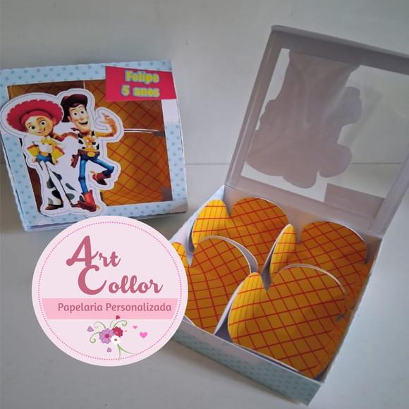 10 Caixas para 4 Doces Toy Story