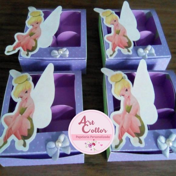 10 Caixas para 4 Doces Sininho