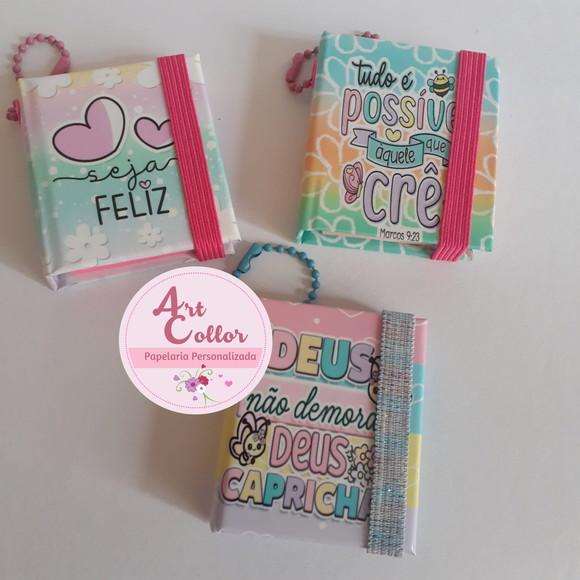10 Chaveiros Post It