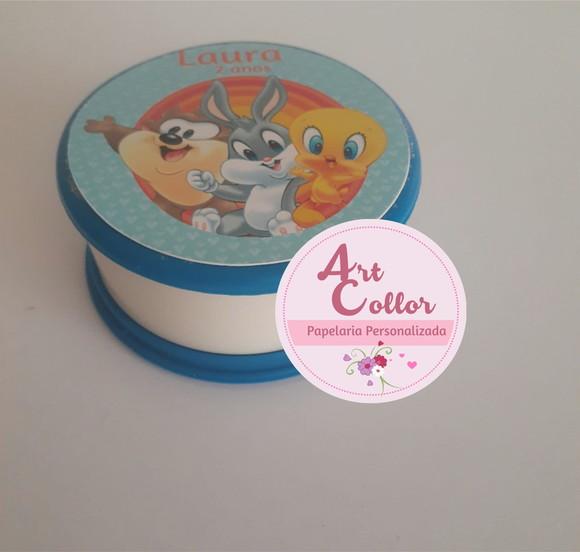 Copo Retrátil Personalizado Baby Looney Tunes