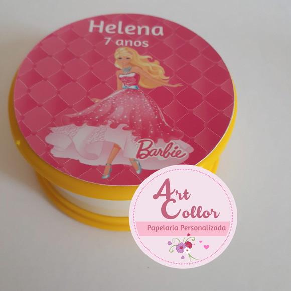 20 Copos Retrátil Personalizado Barbie