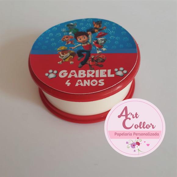 20 Copos Retrátil Personalizado Patrulha Canina
