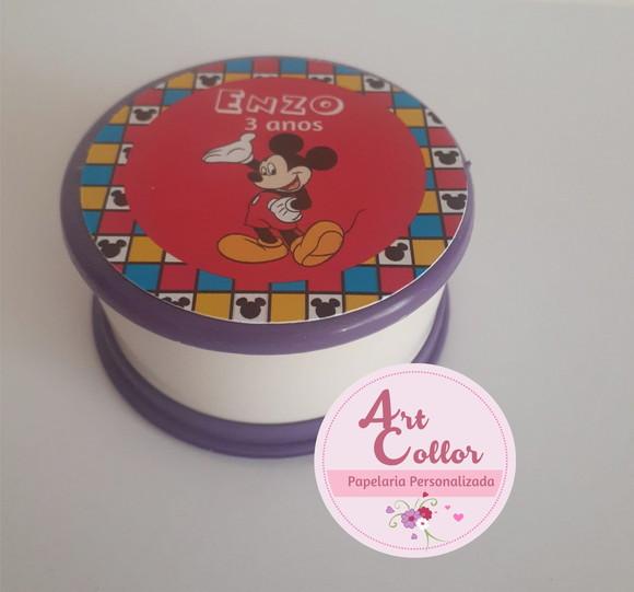100 Copos Retrátil Personalizado Mickey