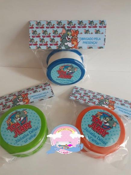 20 Copos Retrátil Personalizado Tom e Jerry