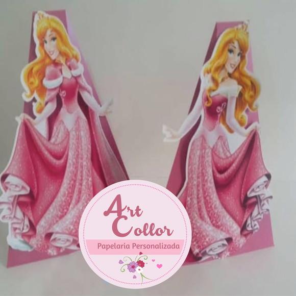 6 Display Princesa Aurora Bela Adormecida