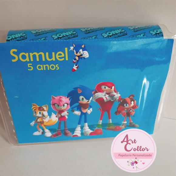 15 Estojos de pintura 20 peças Sonic