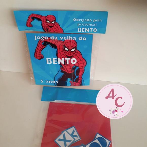 20 Jogos da Velha Homem Aranha