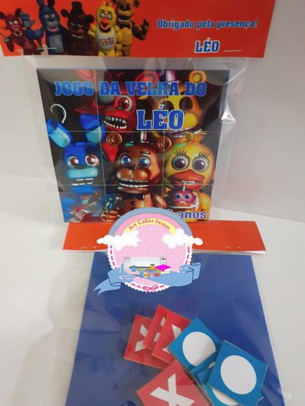 20 Jogos da Velha Five Nights At Freddy