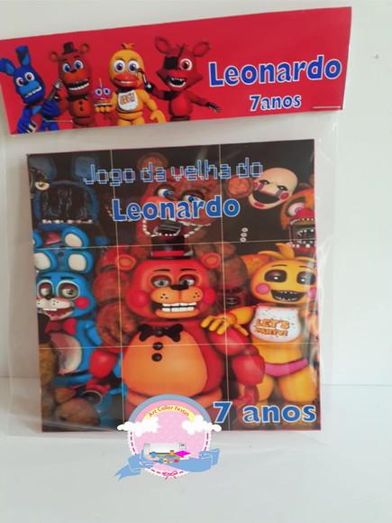 20 Jogos da Velha Five Nights At Freddy
