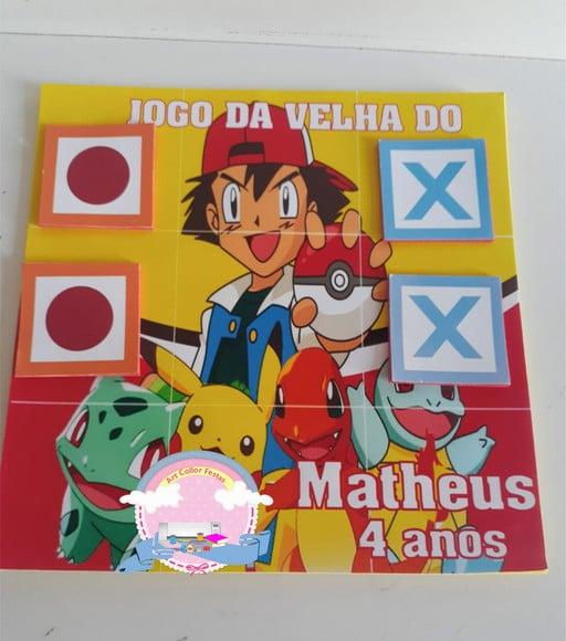 20 Jogos da Velha Pokemon