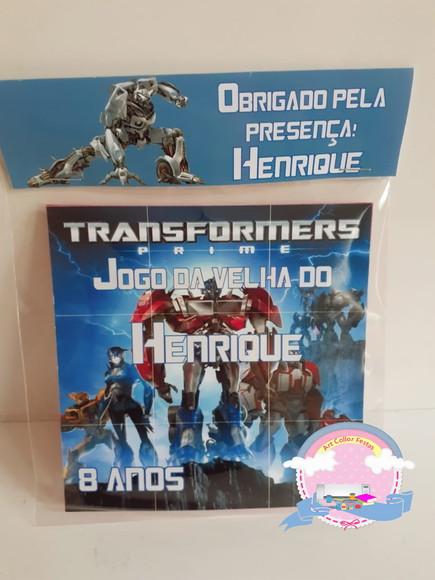 20 Jogos da Velha Transformers