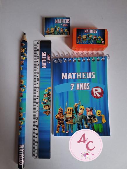 15 Kits Escolar Roblox