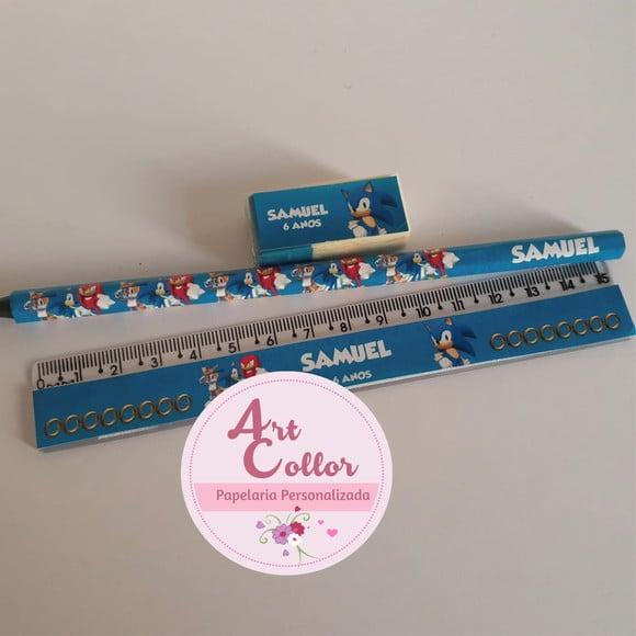 15 Kits Escolar Sonic