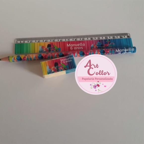 15 Kits Escolar Trolls