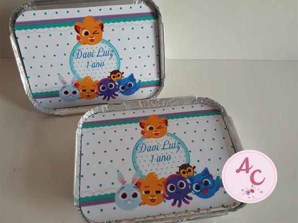 30 Marmitinhas Personalizada Bolofofos