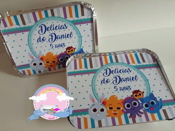30 Marmitinhas Personalizada Bolofofos