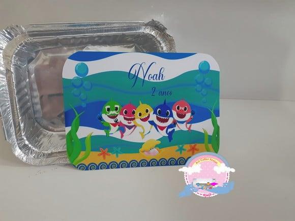 30 Marmitinhas Personalizada Baby Shark