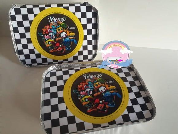 30 Marmitinhas personalizada Five Nights At Freddy