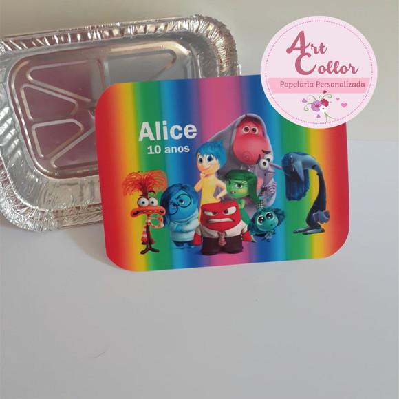 30 Marmitinhas Personalizada Divertidamente