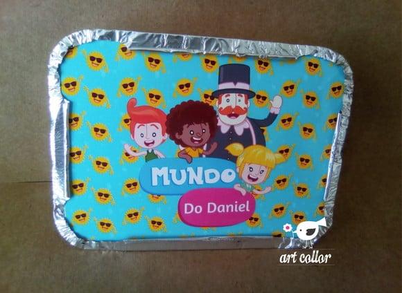 30 Marmitinhas Personalizada Mundo Bita