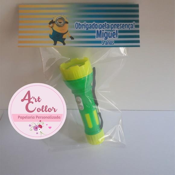 15 Mini Lanternas Minions