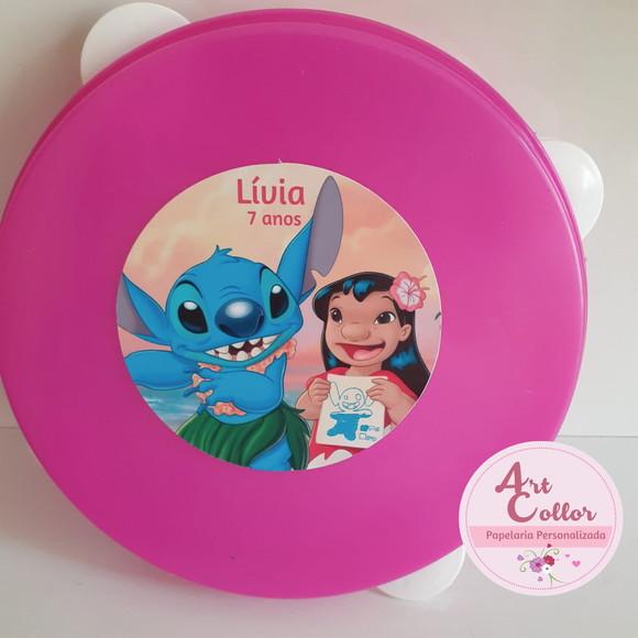 15 Pandeiros Infantil Lillo Stitch