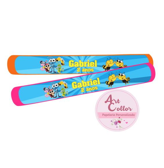 25 Pulseiras Bate Enrola Bob Zoom